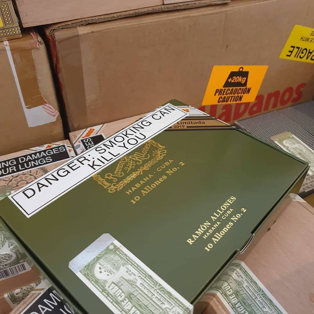 Coffret de cigares Ramon Allones Allones No. 2