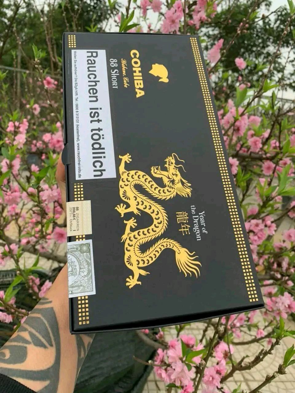 Coffret de cigares Cohiba - Édition Année du Dragon