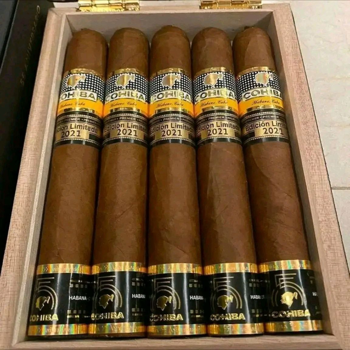 Cohiba 55e Anniversaire Coffret Edition Limitée