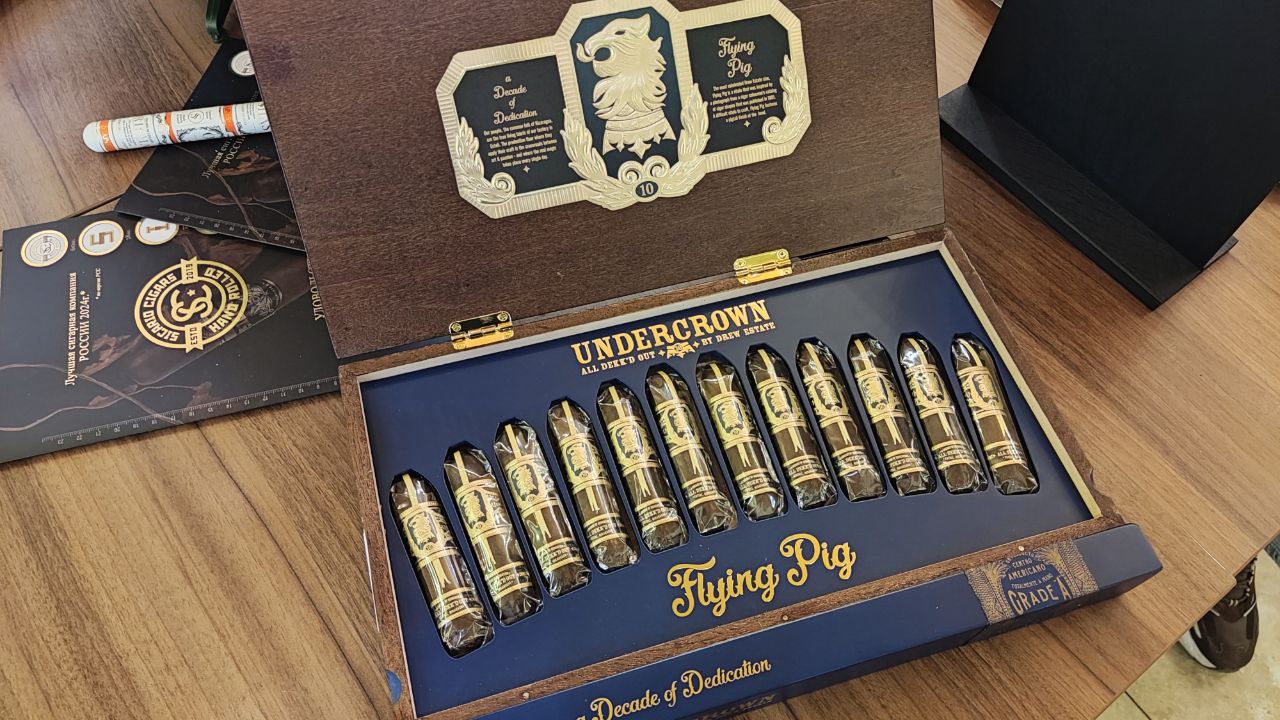 Coffret de cigares Undercrown Flying Pig