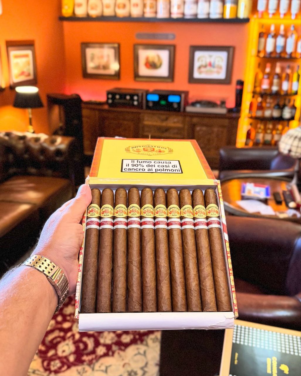 Coffret de cigares Diplomaticos Legendario