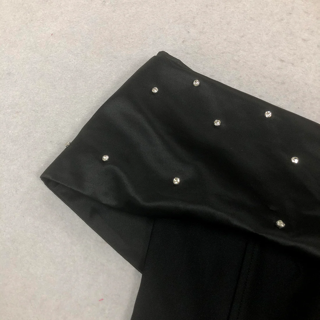 Elegant Black Off-Shoulder Gown