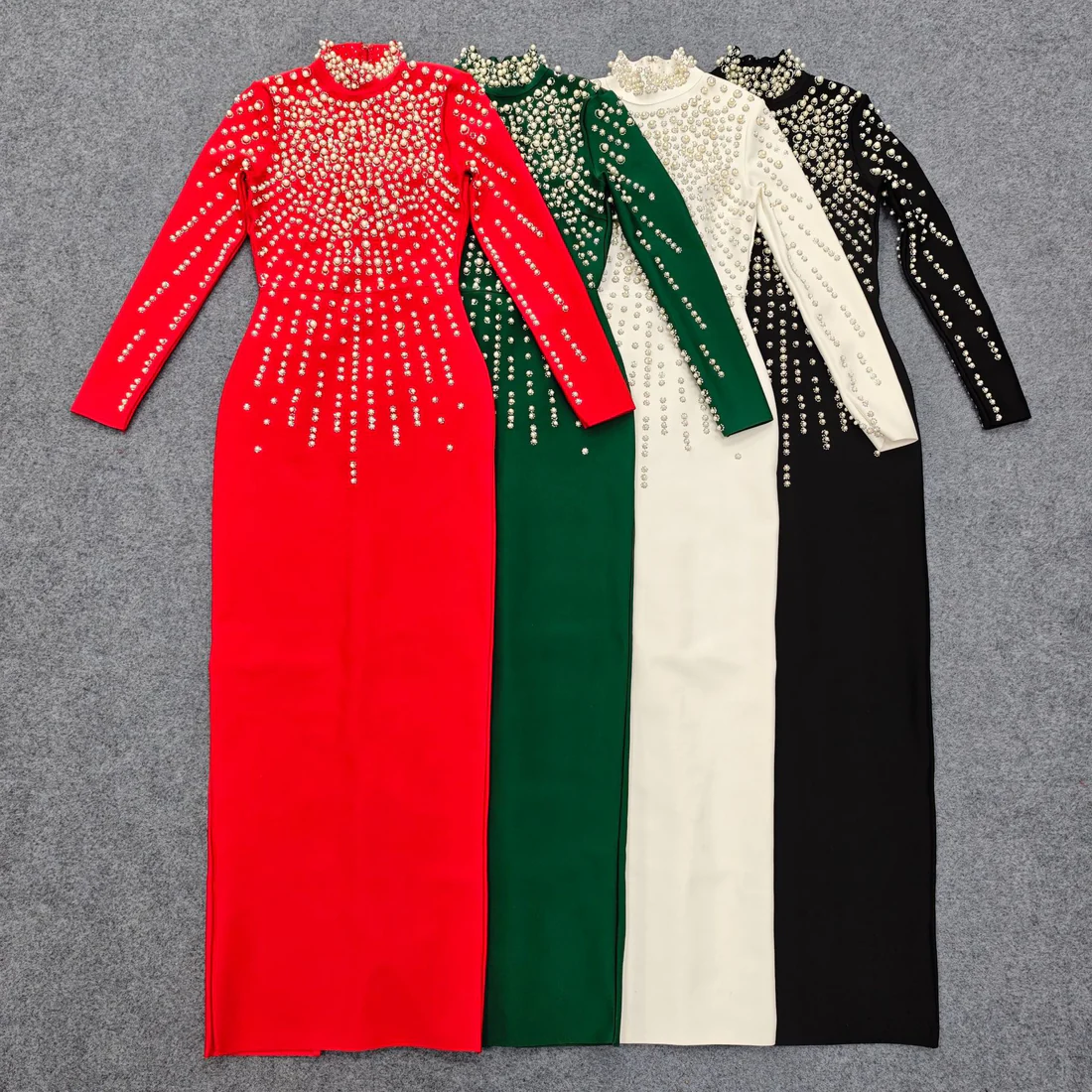 Elegant  Sequin Evening Gown