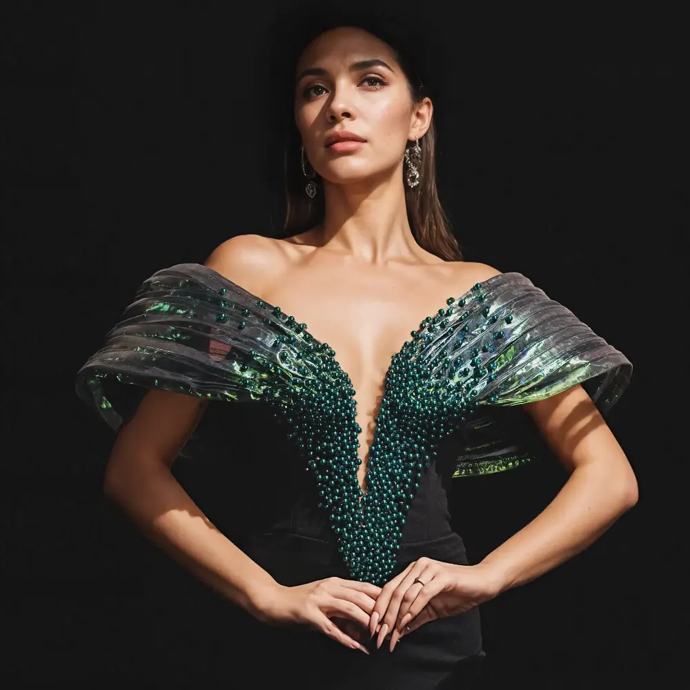 Elegant Black Evening Gown