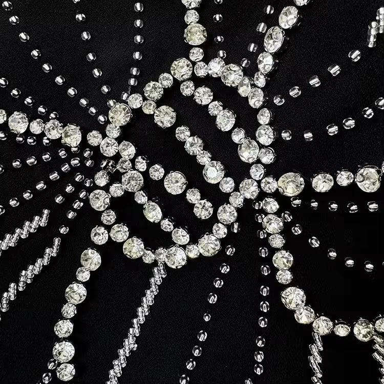 Embroidered Floral Maxi Dress