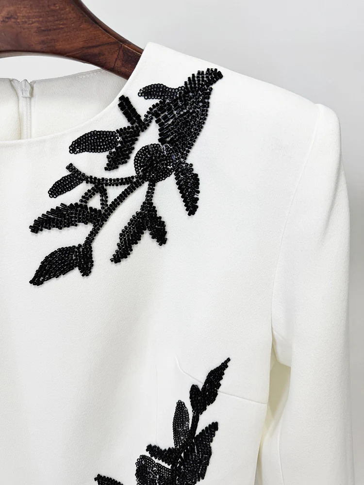 Elegant White Evening Dress