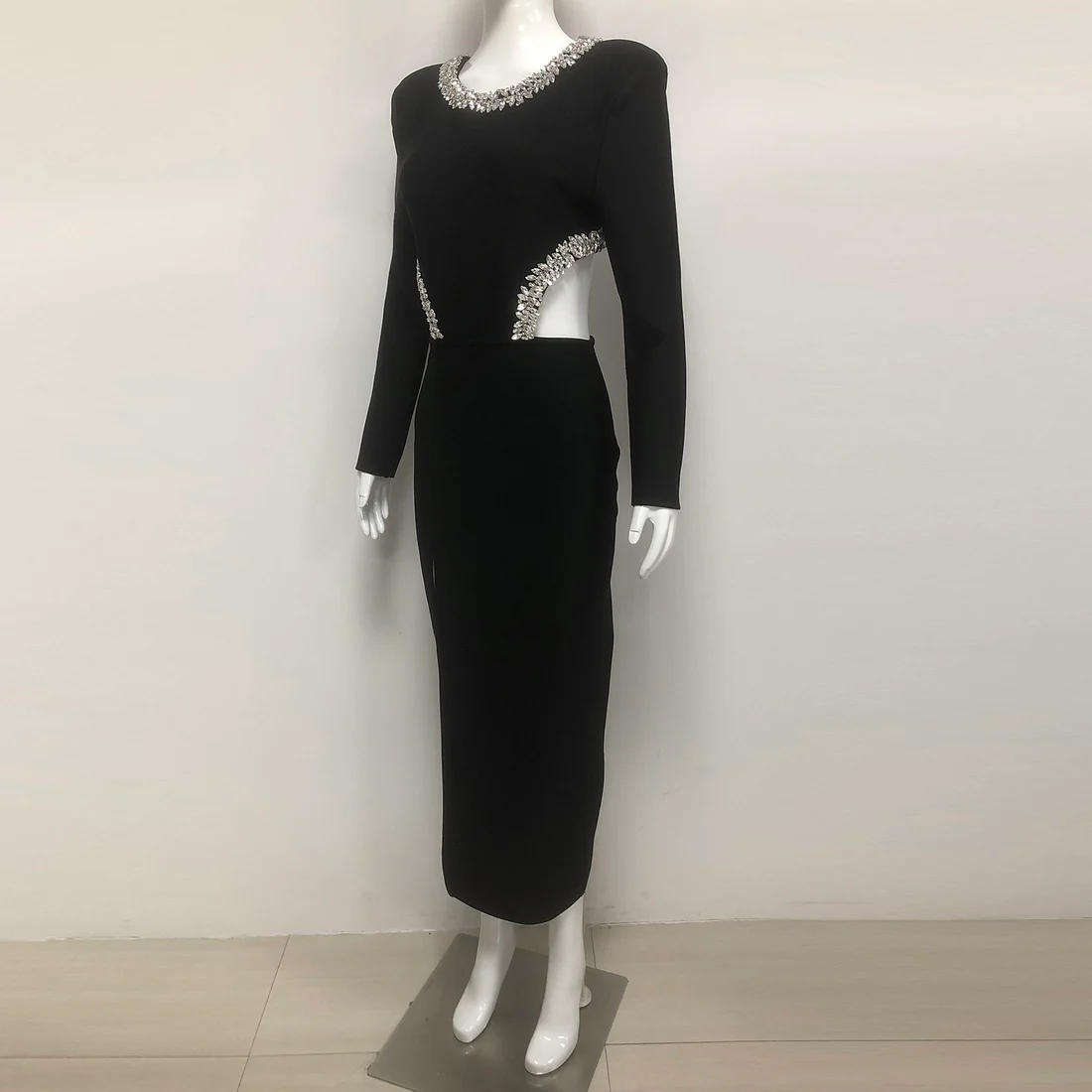 Elegant Black Evening Gown