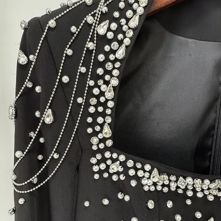 Elegant Black Evening Gown