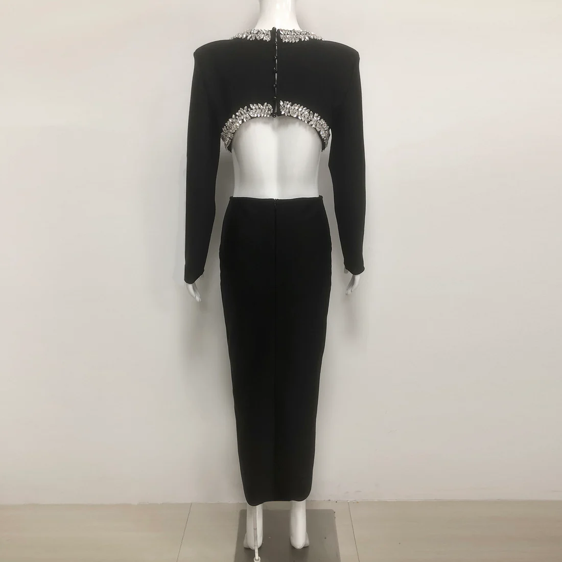 Elegant Black Evening Gown