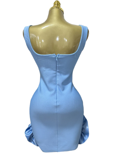 Floral Embellished Sleeveless Dresses