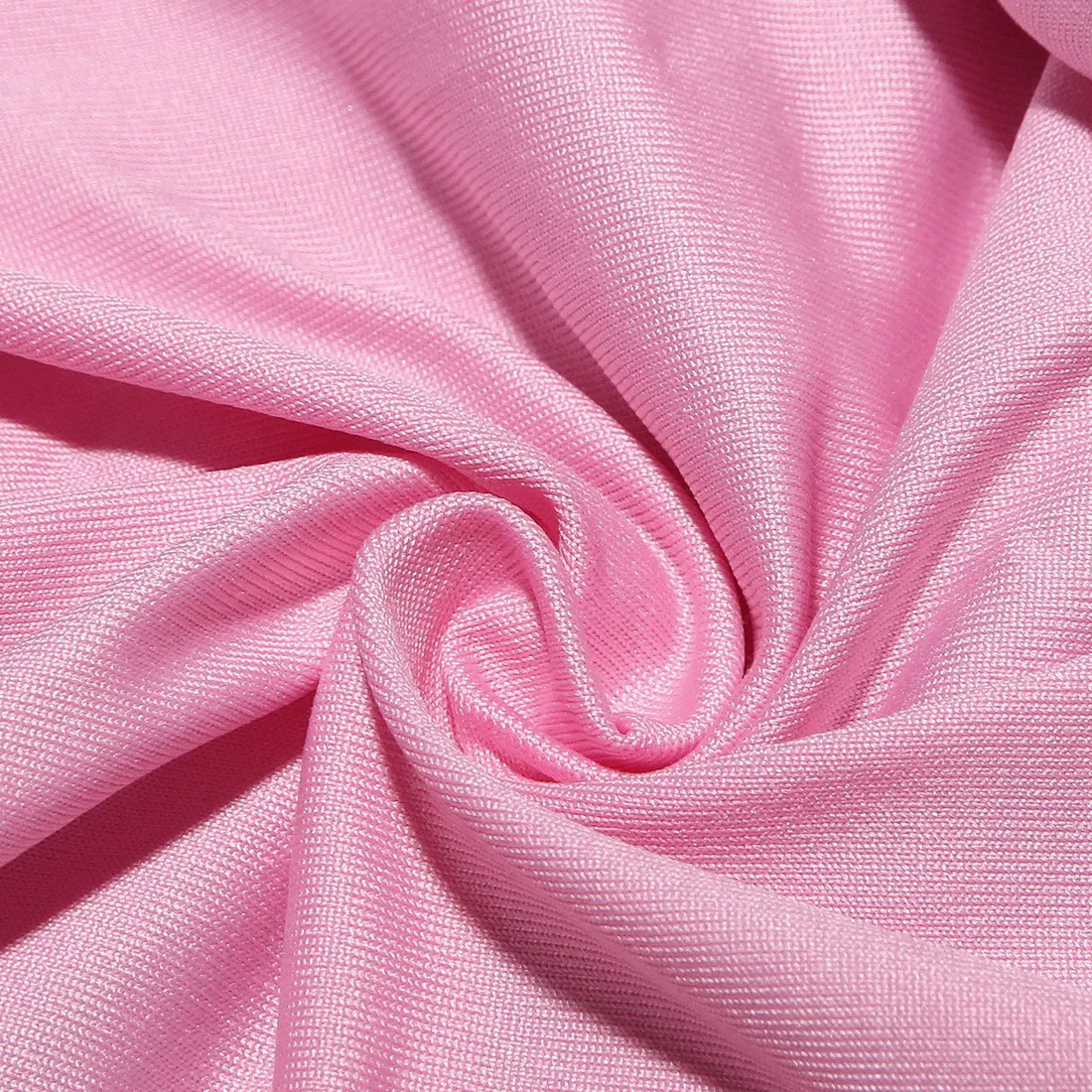 Pink Sequin Mini Dress