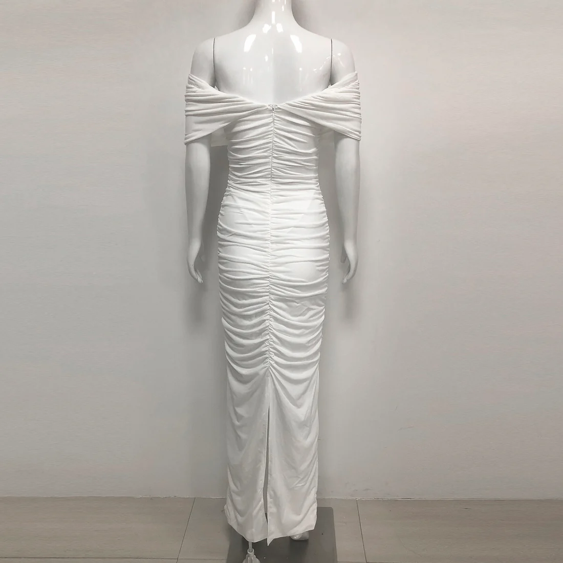 Elegant White Evening Gown