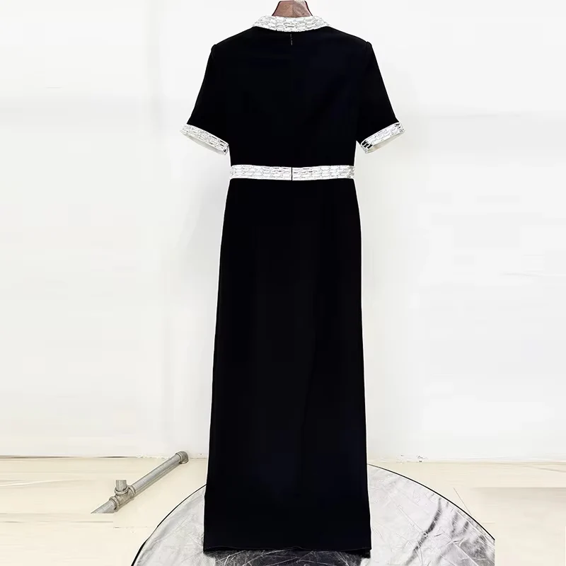 Elegant Black Kaftan Dress