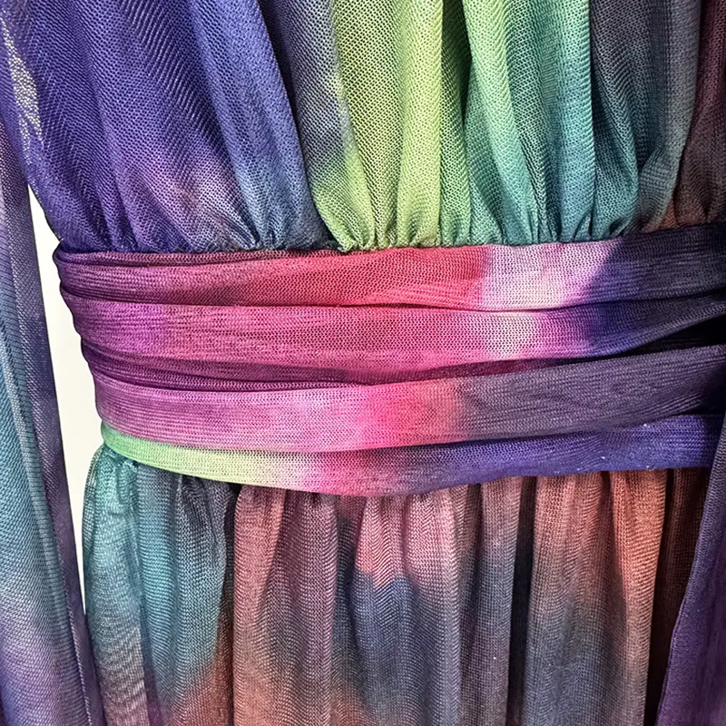 Multicolor Maxi Dress