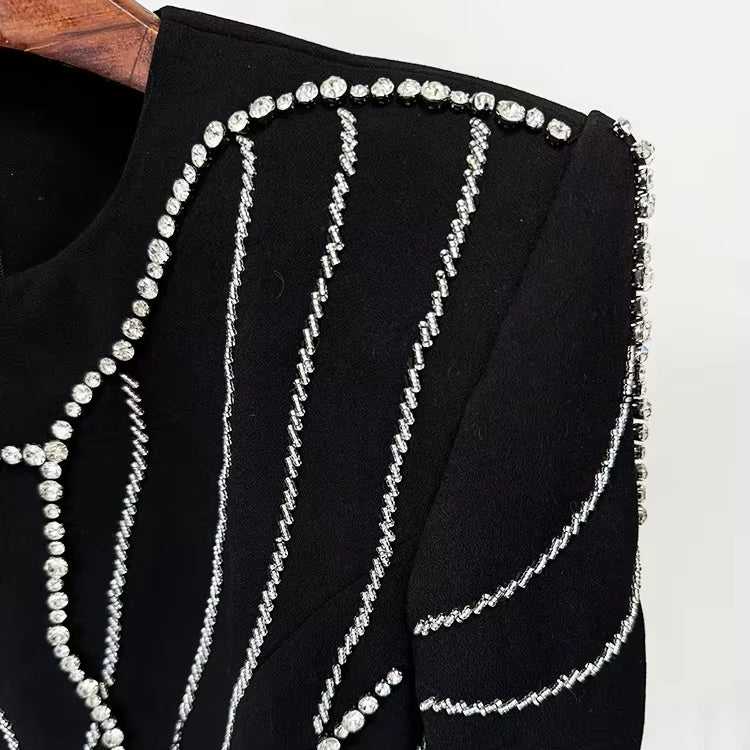 Embroidered Floral Maxi Dress