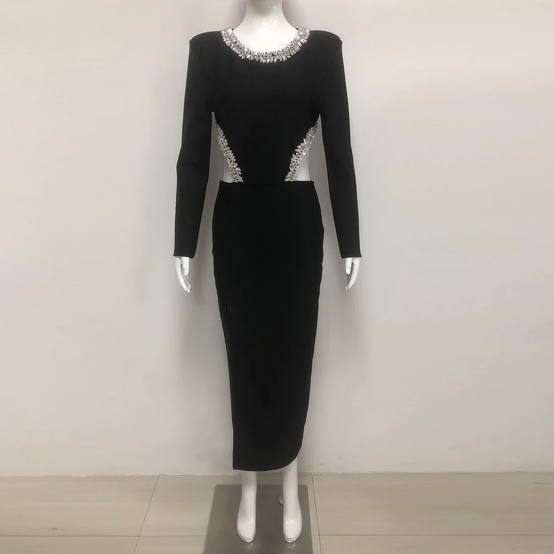 Elegant Black Evening Gown