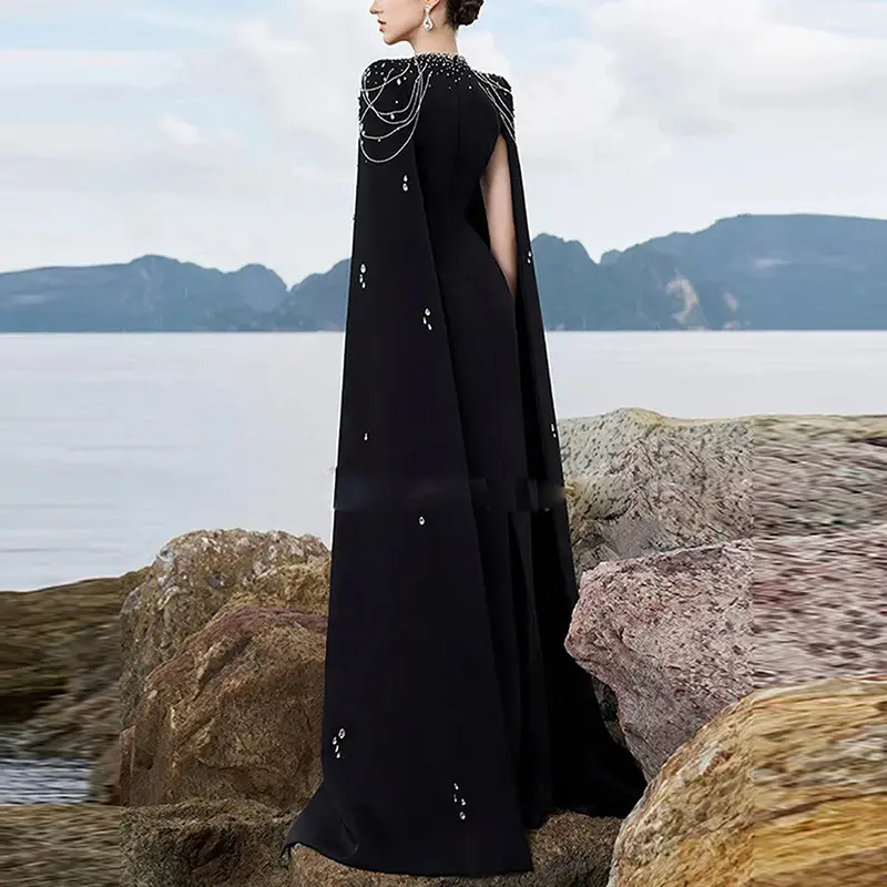 Elegant Black Evening Gown
