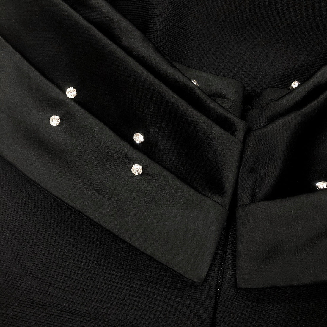 Elegant Black Off-Shoulder Gown