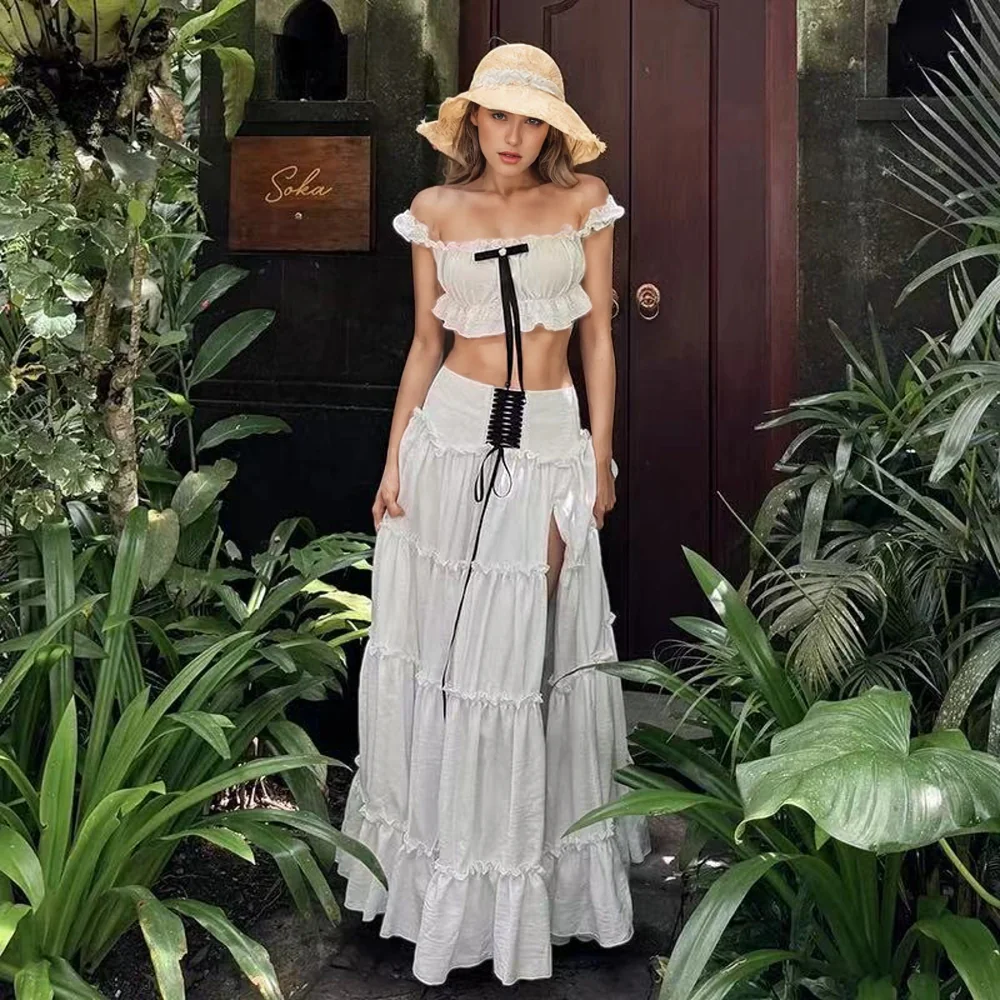 Boho Off-Shoulder Summer Set