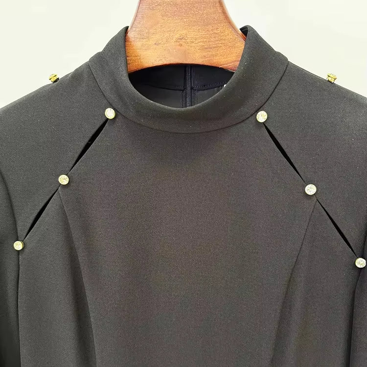 Elegant Black Maxi Dress