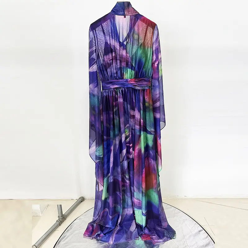 Multicolor Maxi Dress