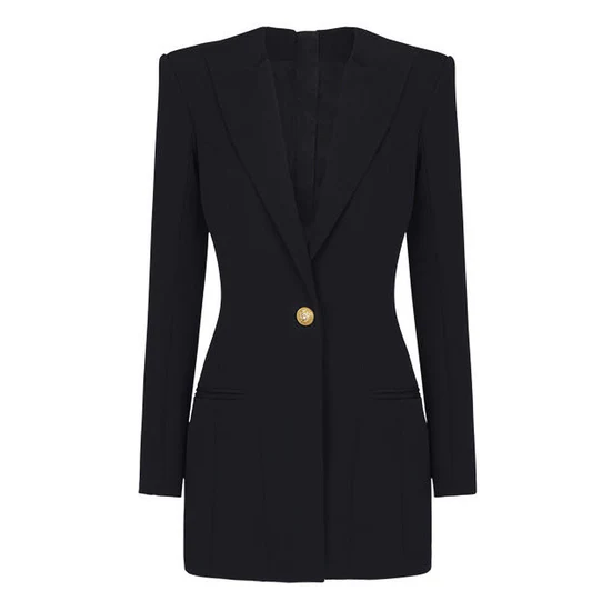 Classic Black Blazer