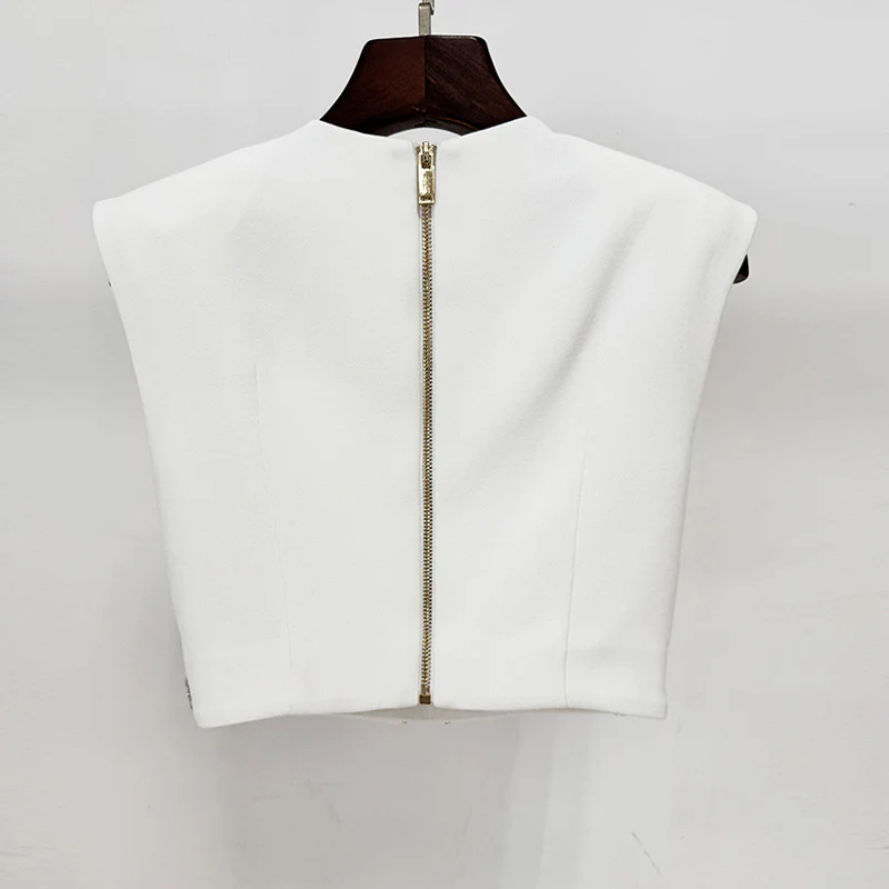 Geometric Elegance Evening Gown