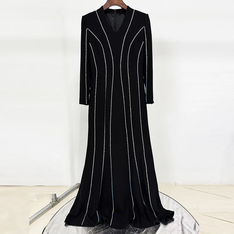 Elegant Black Evening Gown