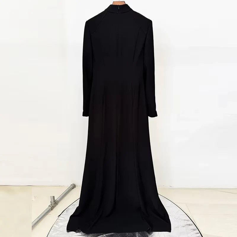 Elegant Black Maxi Dress