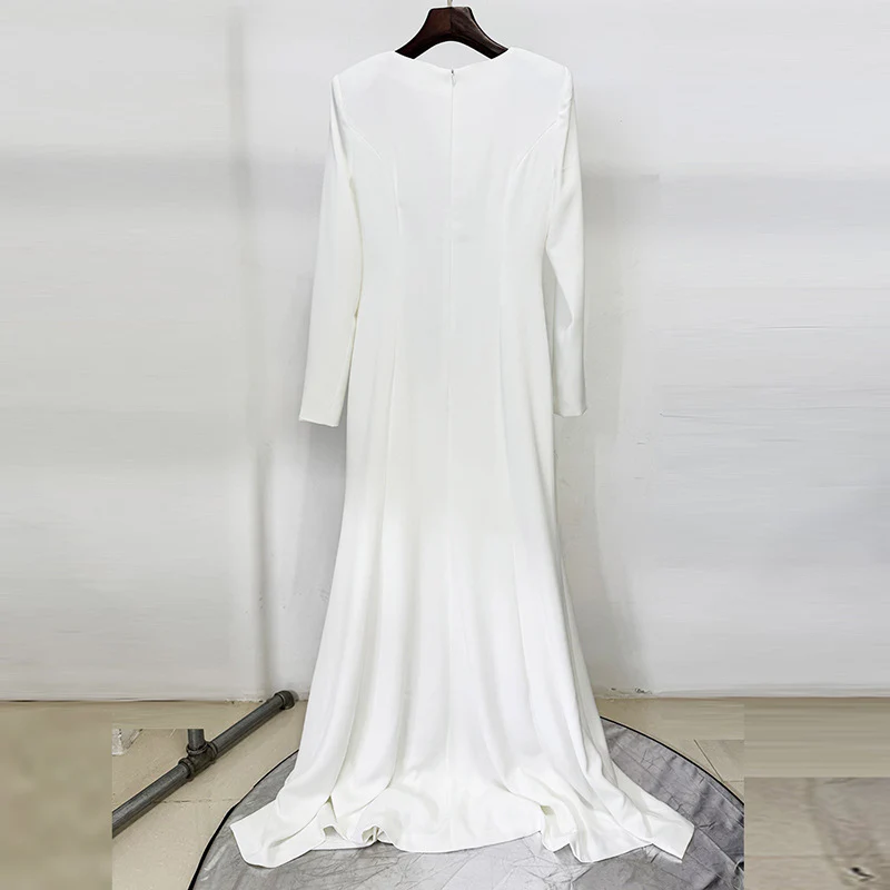 Elegant Long Floral Gown