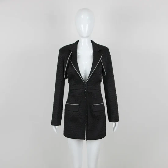 Black Blazer Mini Dress