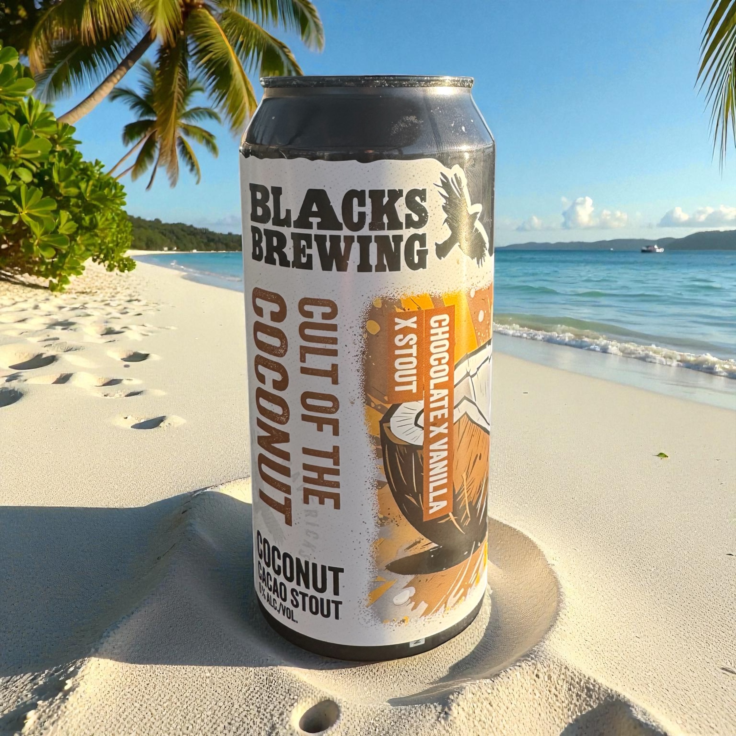 Cult of the Coconut Stout 6% Alc 440ml