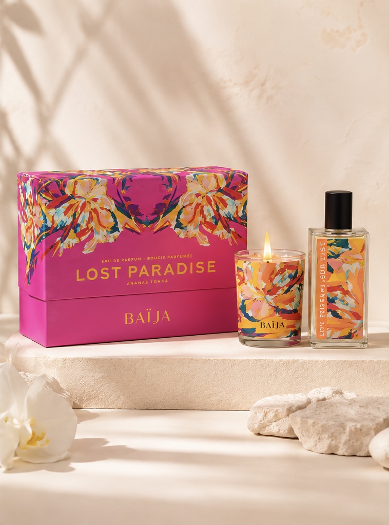 Coffret Lost Paradise - Eau de parfum & bougie parfumée
