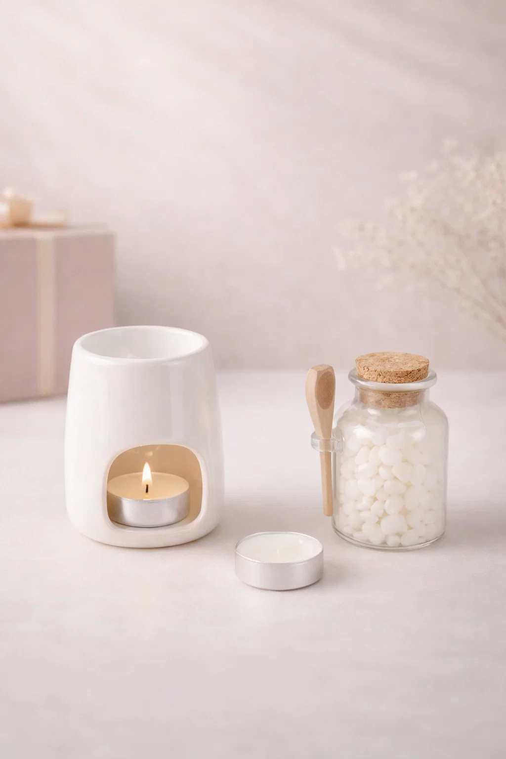 Coffret Brûle-parfum & Cires Parfumées