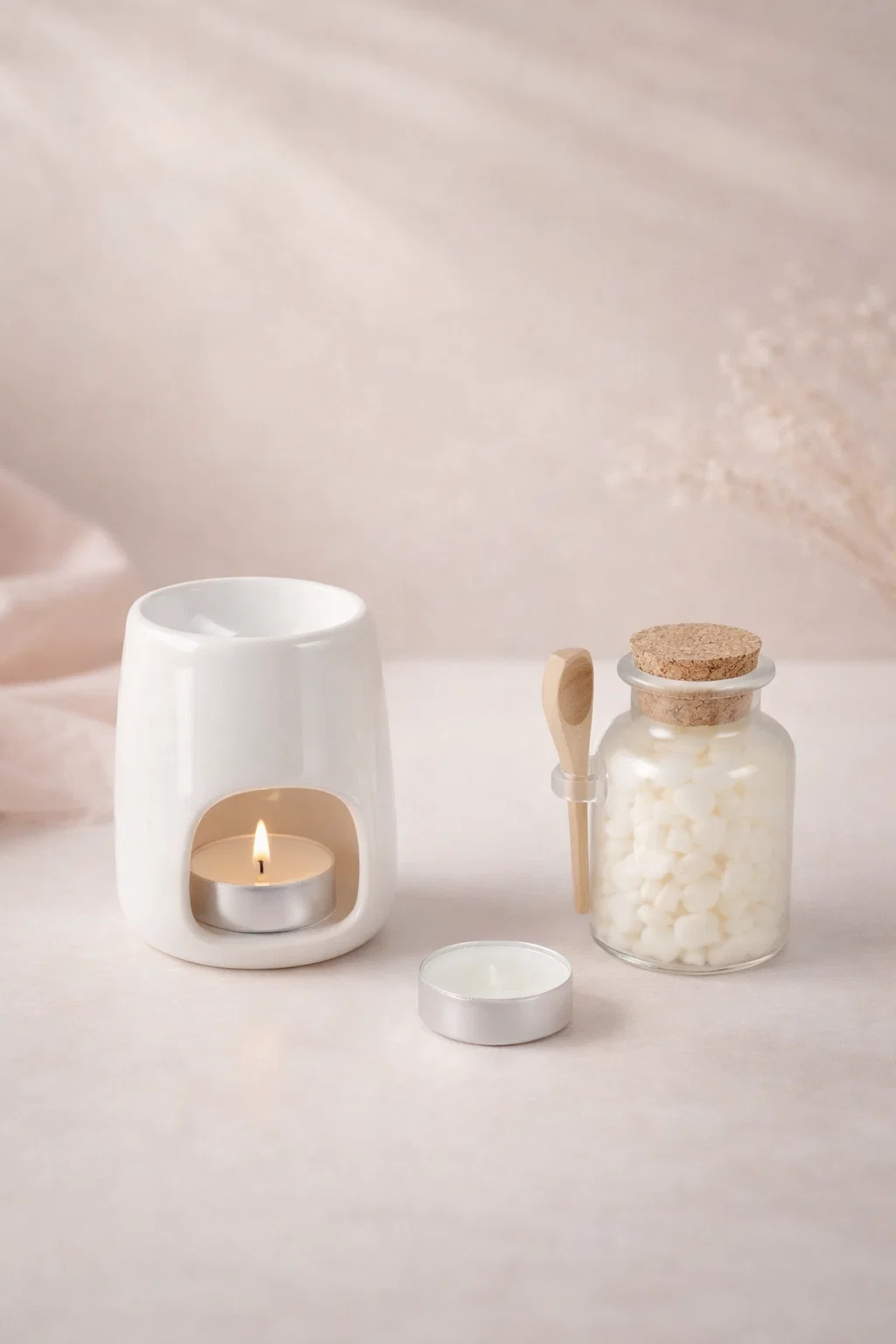 Coffret Brûle-parfum & Cires Parfumées