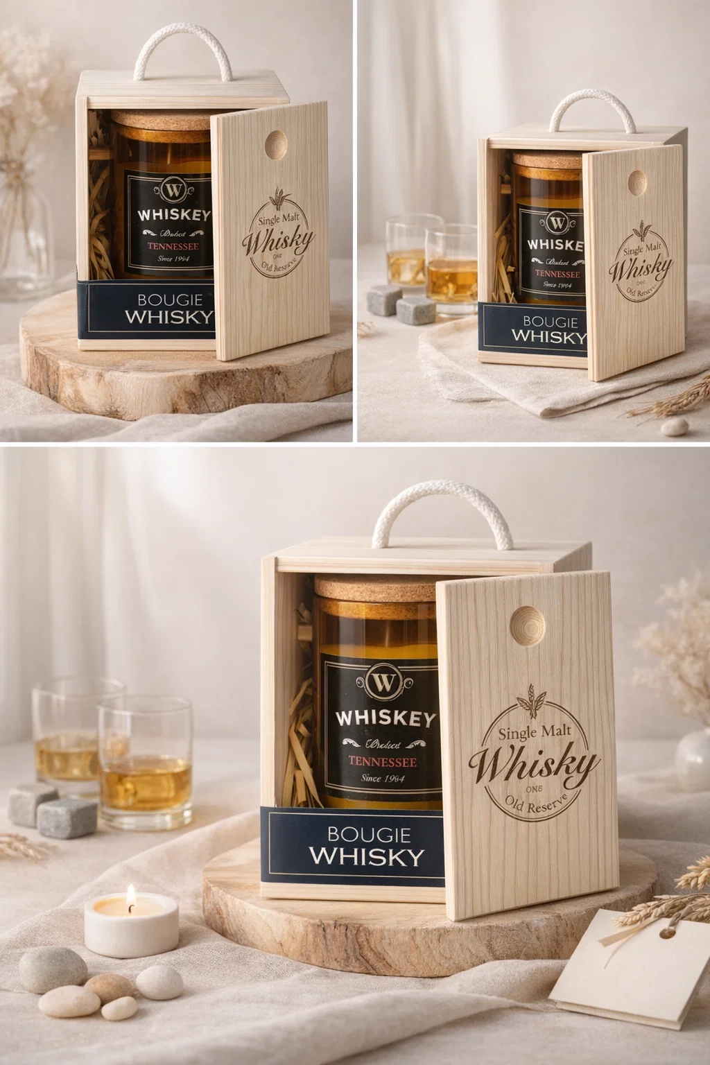 Bougie parfumée “Whiskey”