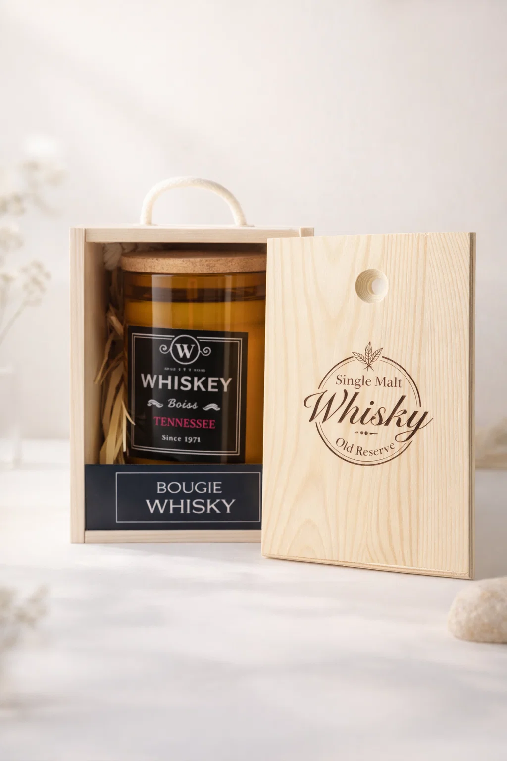 Bougie parfumée “Whiskey”