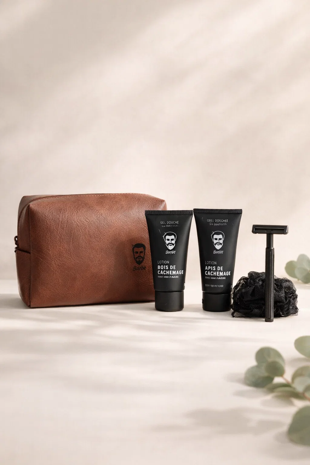 Kit de soins Corps Homme – Bois de Cachemire – 5 produits