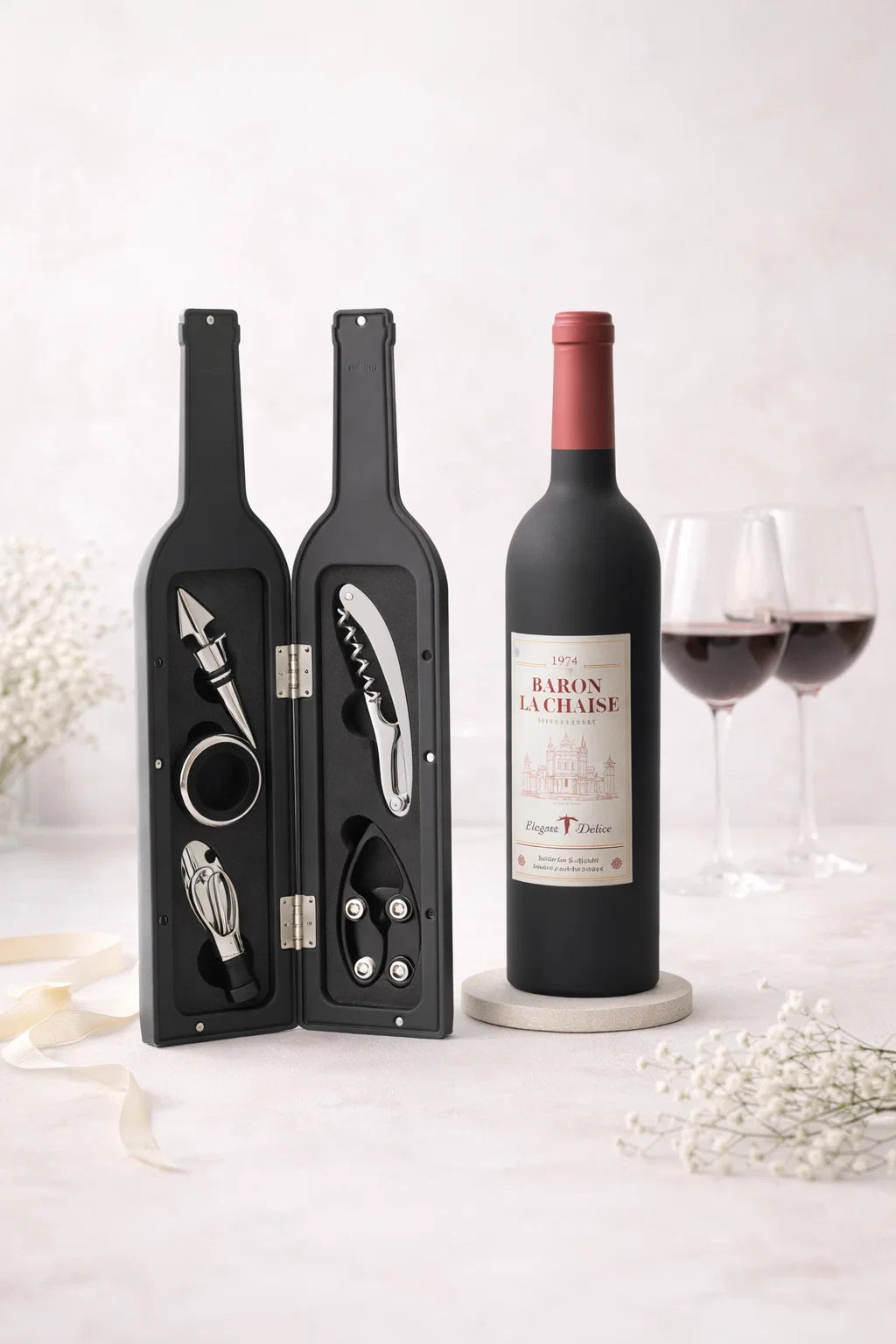 Coffret vin et accessoires