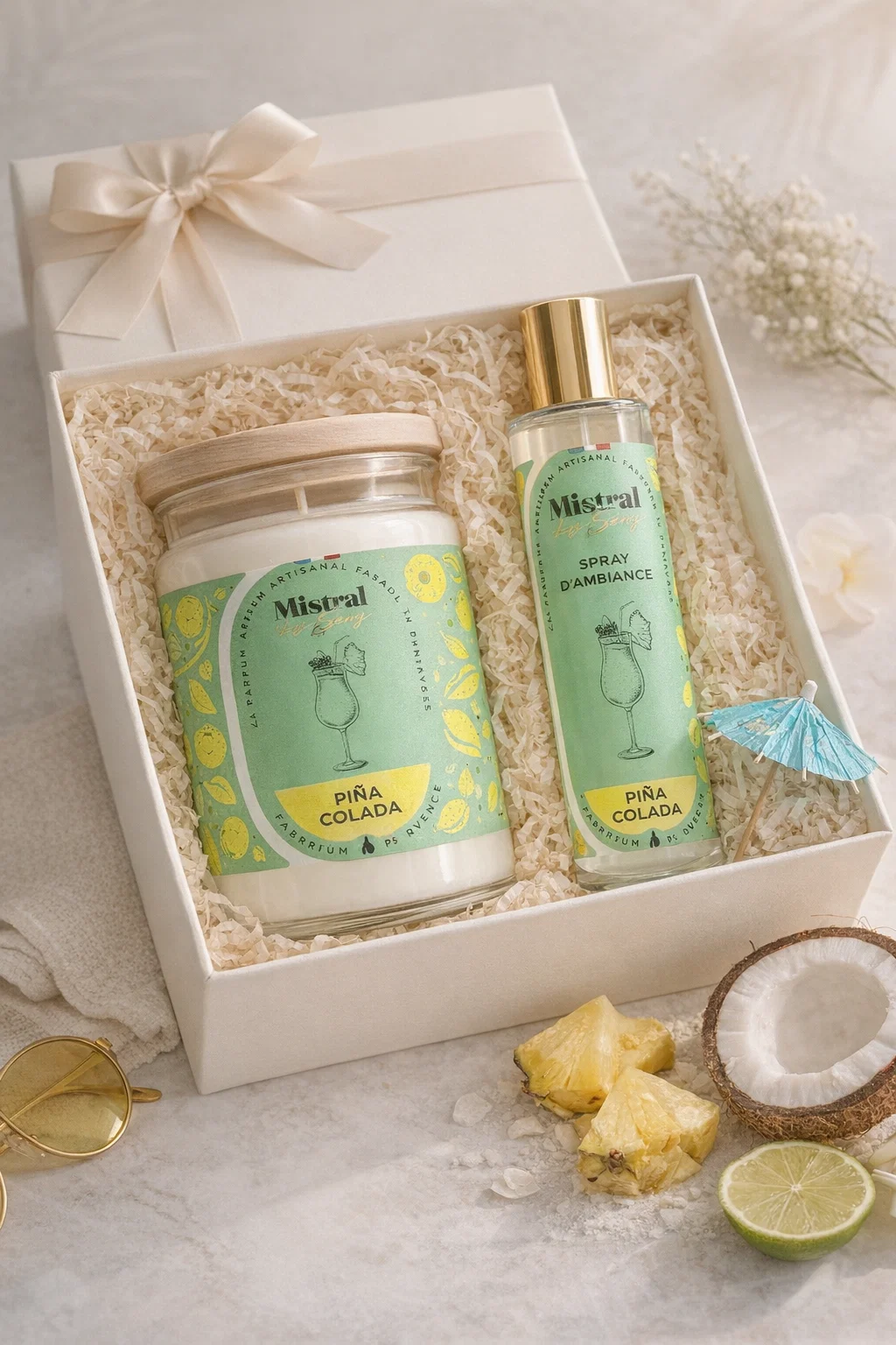 Coffret ambiance parfumée Piña Colada 
