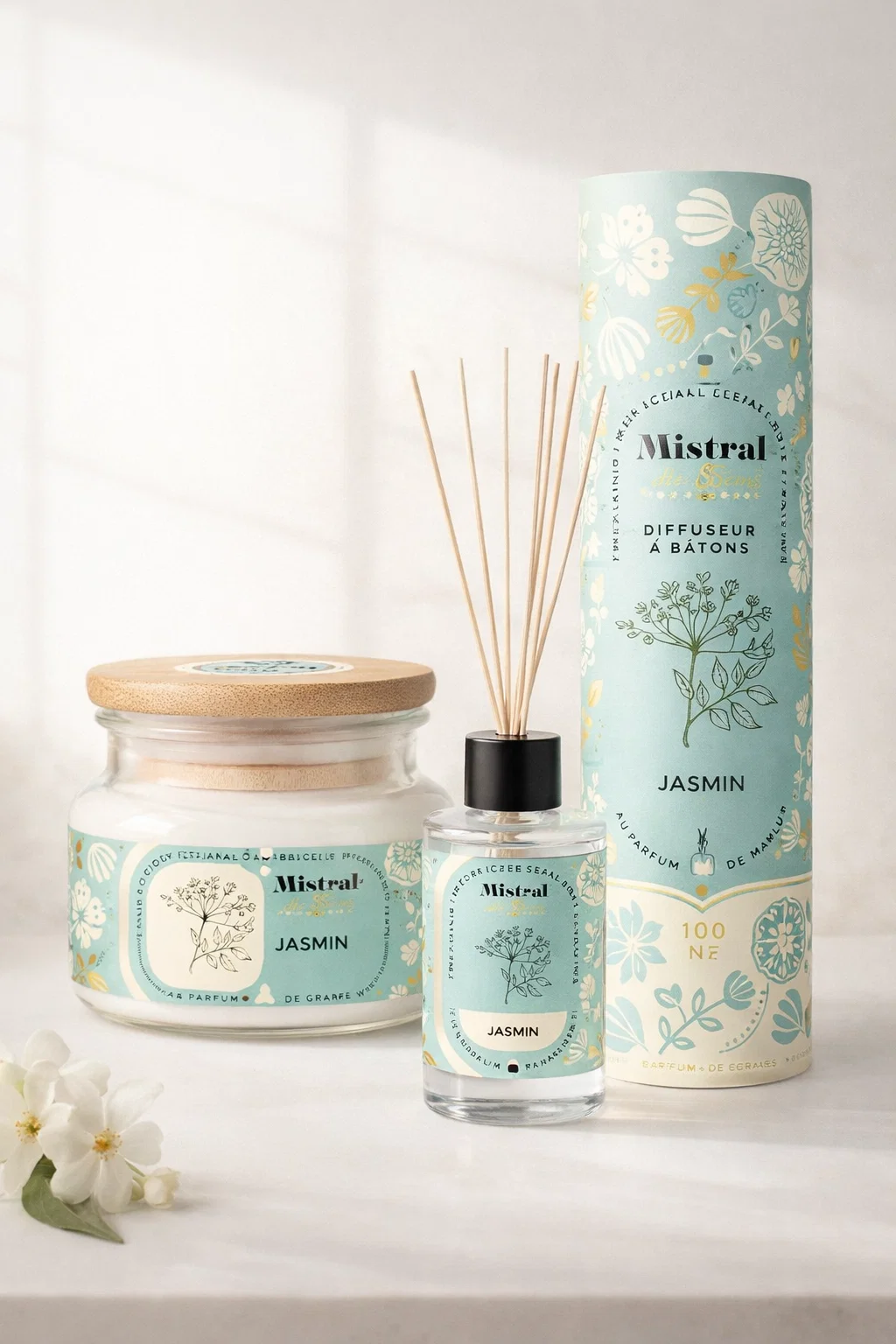 Coffret Maison Parfumée Jasmin