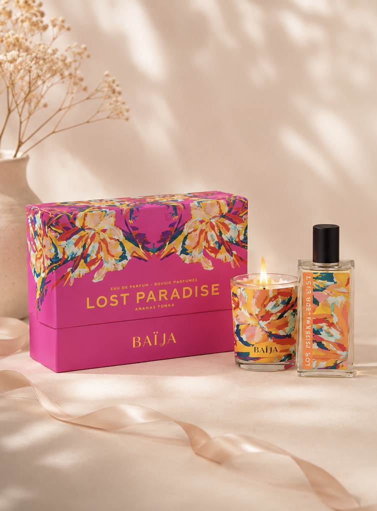 Coffret Lost Paradise - Eau de parfum & bougie parfumée