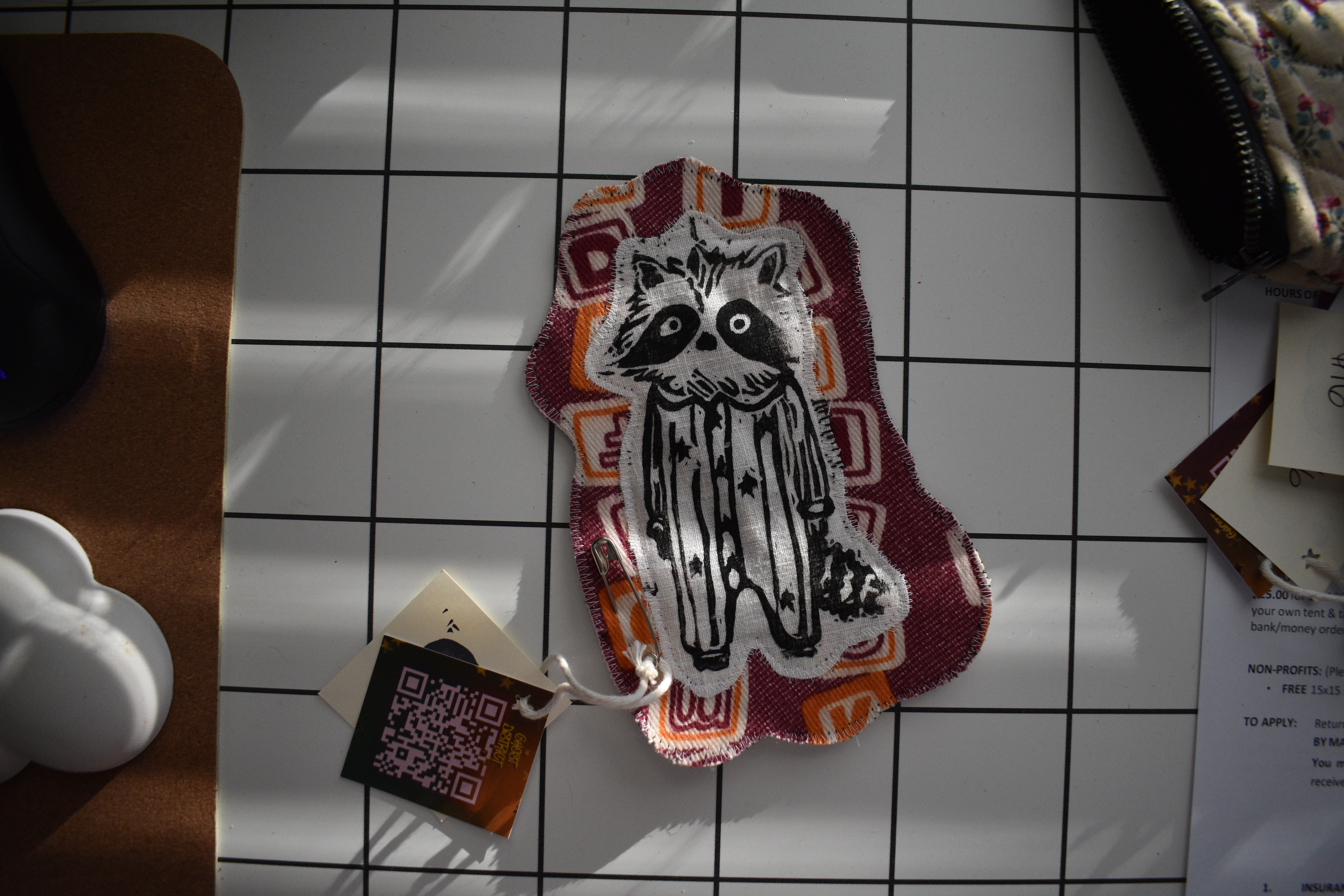 Albert Raccoon Stamp