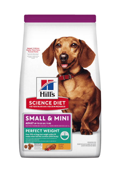 Hills Science Diet Adulto Peso Perfecto Razas pequeńas y mini
