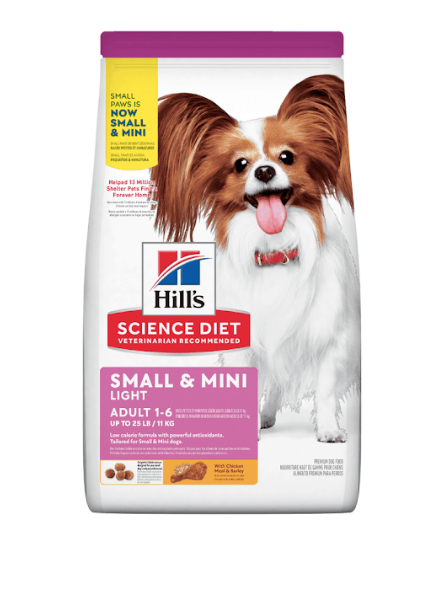 Hills Science Diet Adulto Light Razas mini