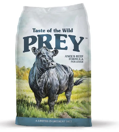 Taste of the wild Prey Angus beff Todas las etapas y Razas