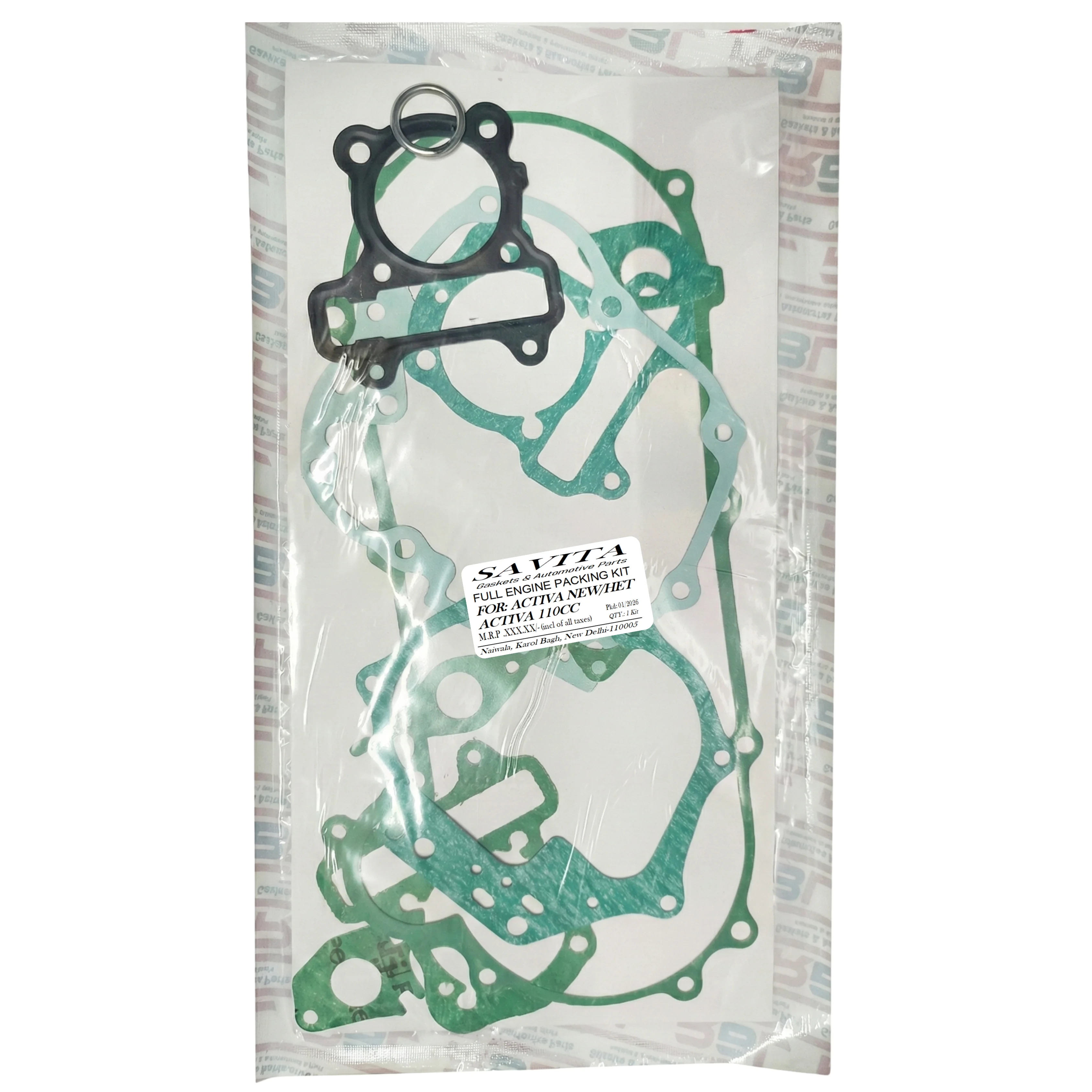 Honda Activa New / HET 110cc Full Engine Gasket & Packing Kit – Savita Auto Parts