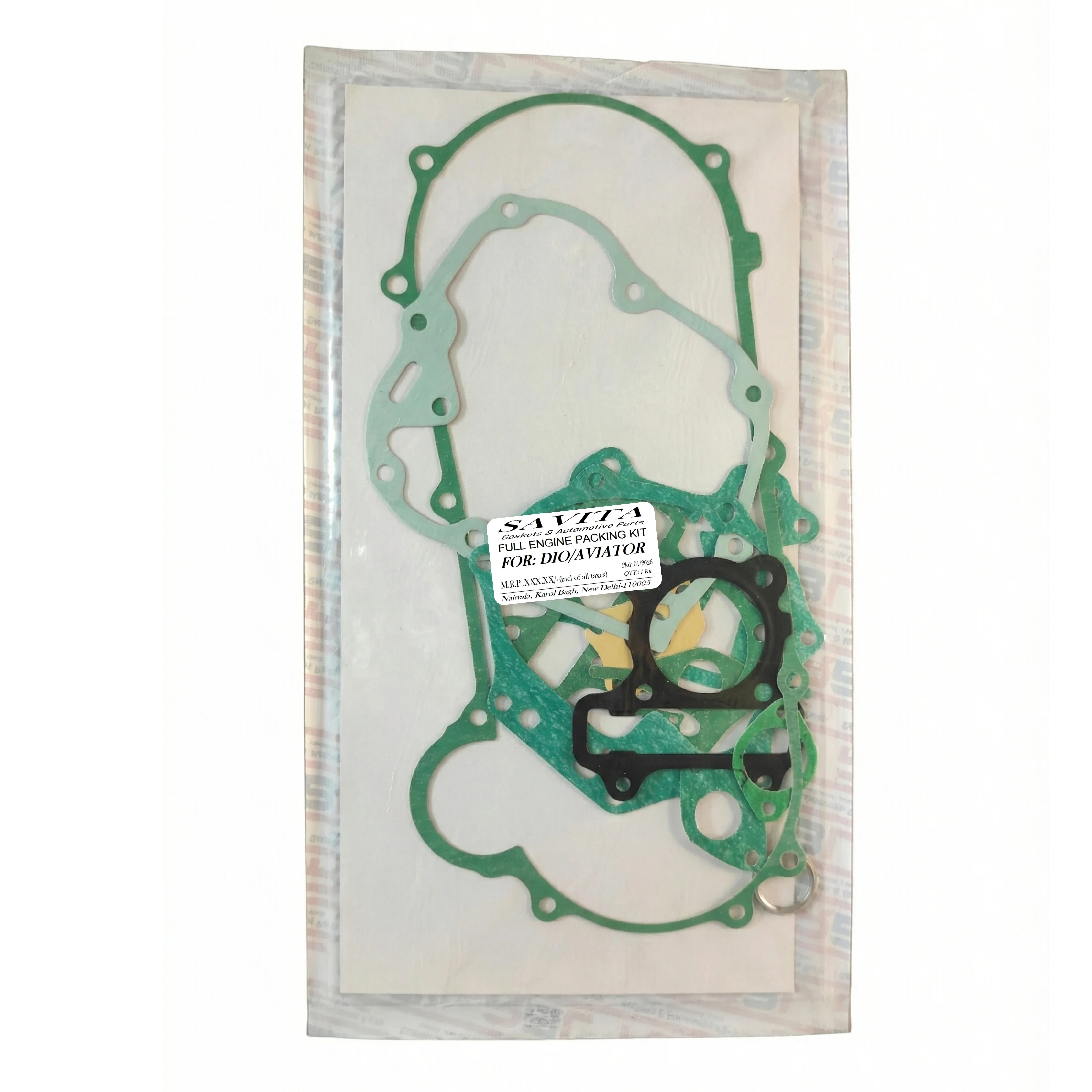 Honda Dio / Aviator / Grazia Full Engine Gasket & Packing Kit – Savita Auto Parts