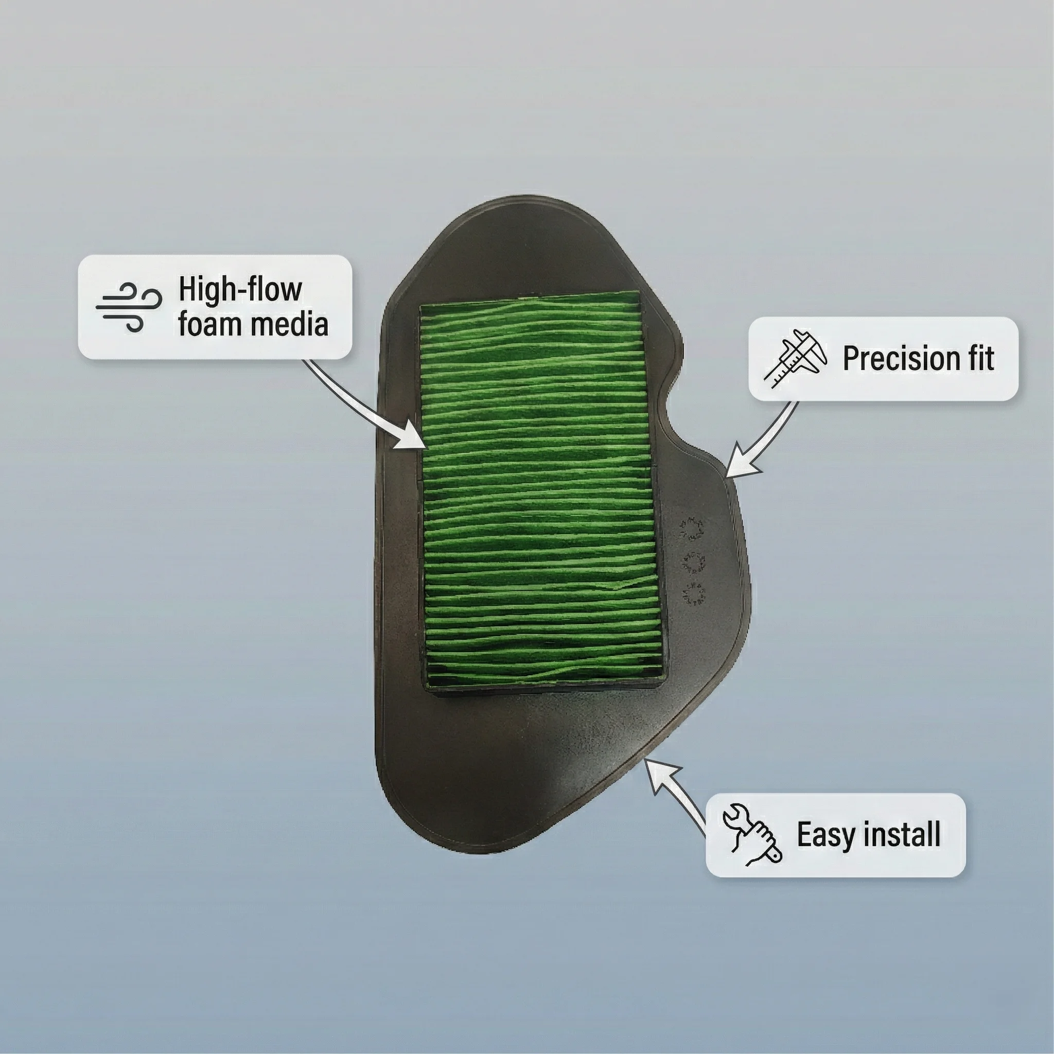 Hero Maestro Edge / Destini 125 / Duet Air Filter Assembly – Savita Auto Parts