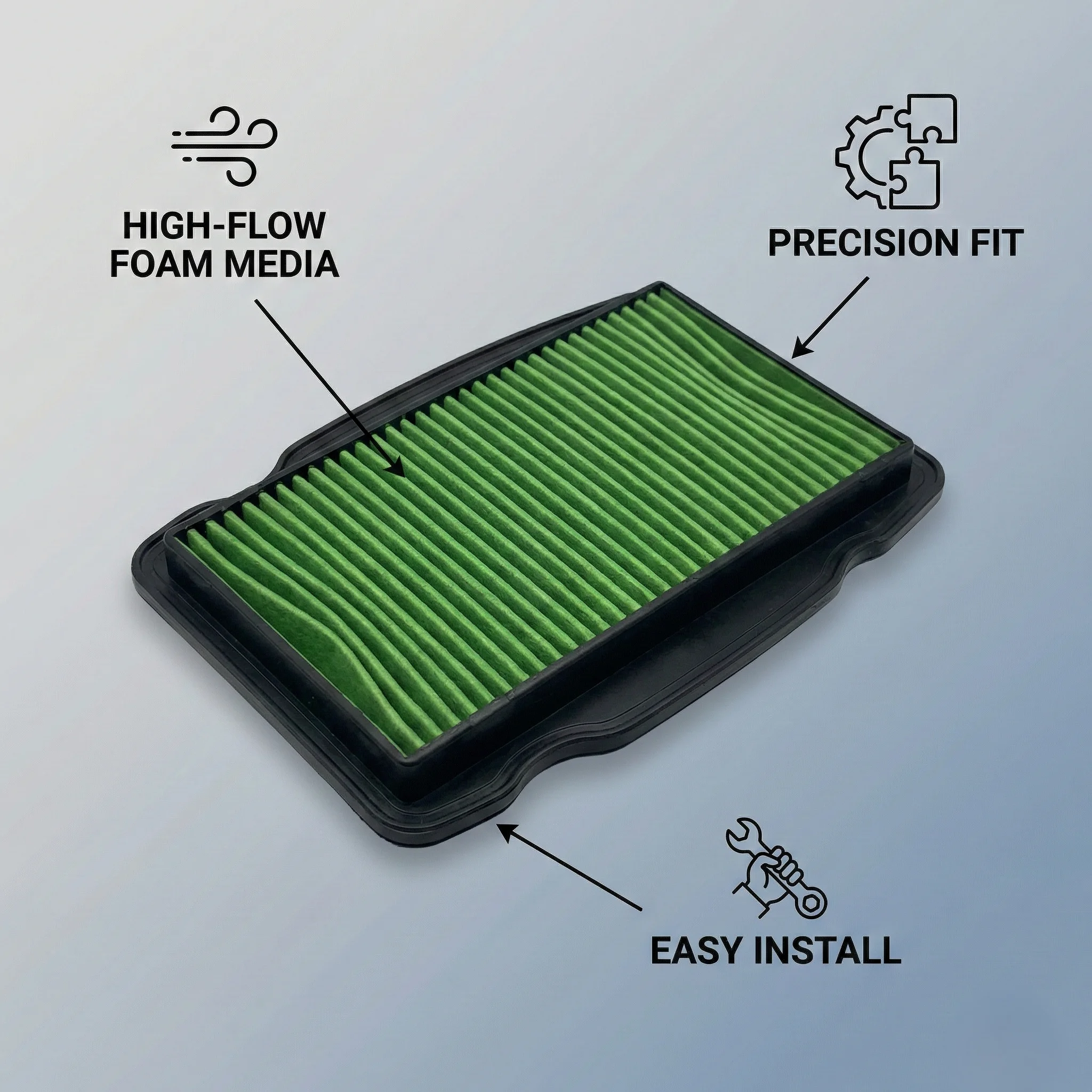 Honda 160cc Series (Unicorn / Hornet / X-Blade) Viscous Air Filter – Savita Auto Parts